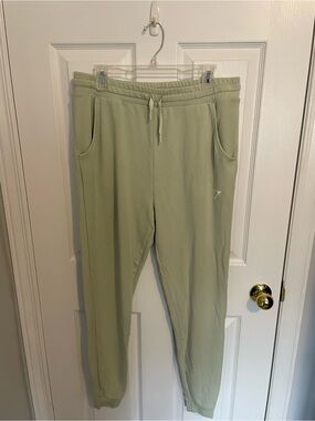 Gymshark Sage Green Track Joggers